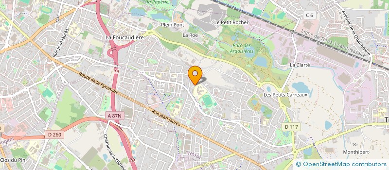 localisation de l'entreprise DK à AVRILLE