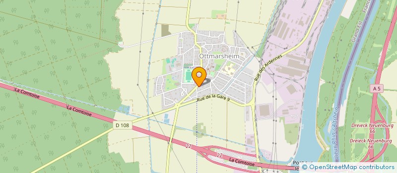 localisation de l'entreprise DK  OTTMARSHEIM