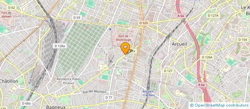 localisation de l'entreprise DK AUTO SERVICES à BAGNEUX