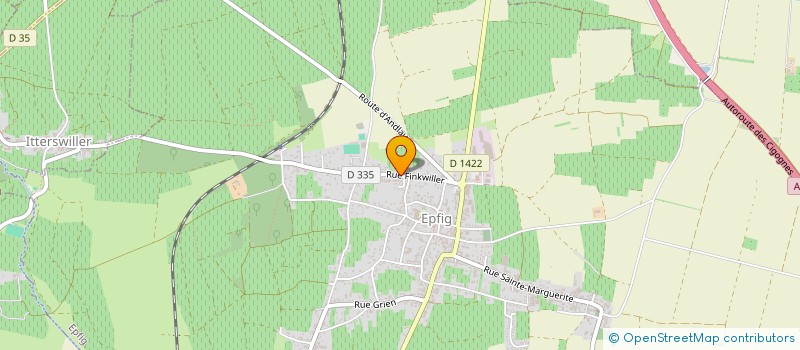 localisation de l'entreprise DK AUTOMATISMES  EPFIG