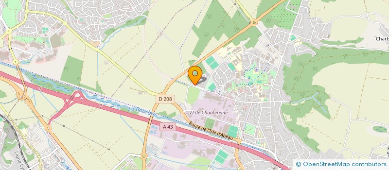 localisation de l'entreprise DK BAT  BOURGOIN-JALLIEU