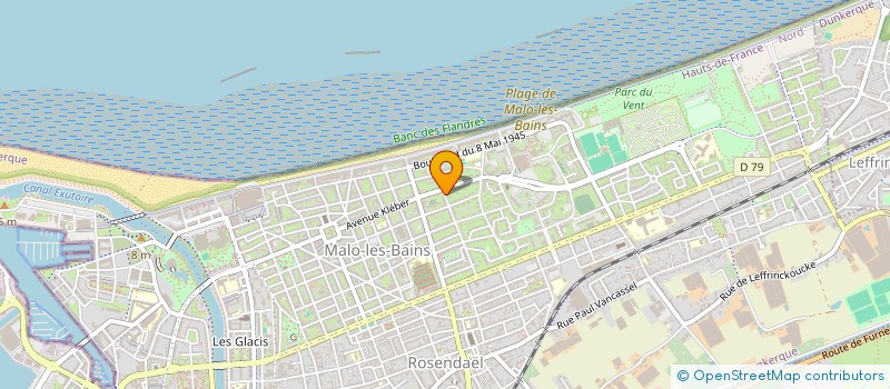 localisation de l'entreprise DK CAB à DUNKERQUE