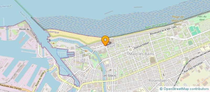 localisation de l'entreprise DK CHANT SON à DUNKERQUE