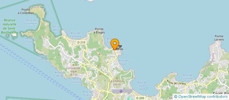 localisation de l'entreprise DK CLIC à SAINT-BARTHELEMY