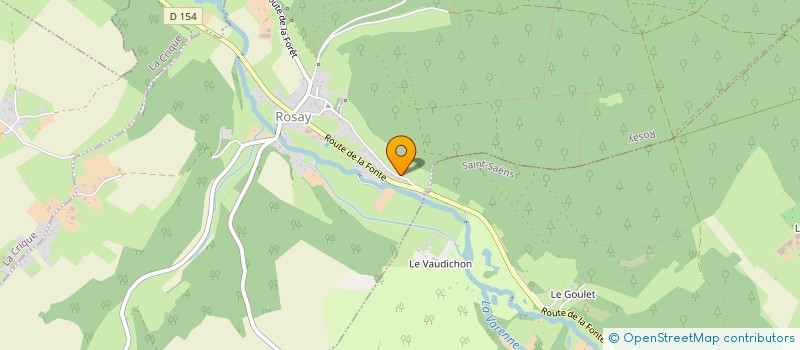 localisation de l'entreprise DK COACHING  ROSAY