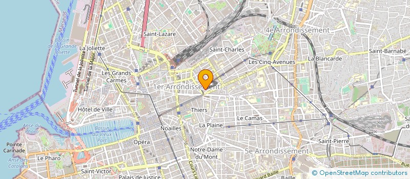 localisation de l'entreprise DK COMMUNICATION PRODUCTION à MARSEILLE