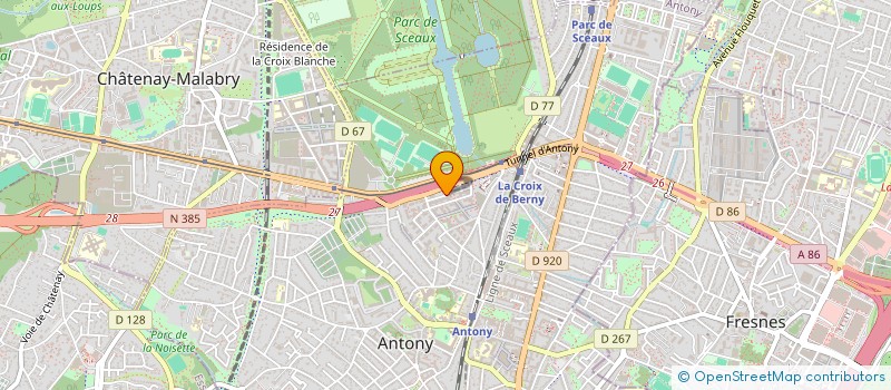 localisation de l'entreprise DK CONSEIL à ANTONY