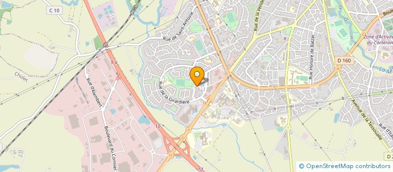 localisation de l'entreprise DK CONSTRUCTION  LA COURNEUVE
