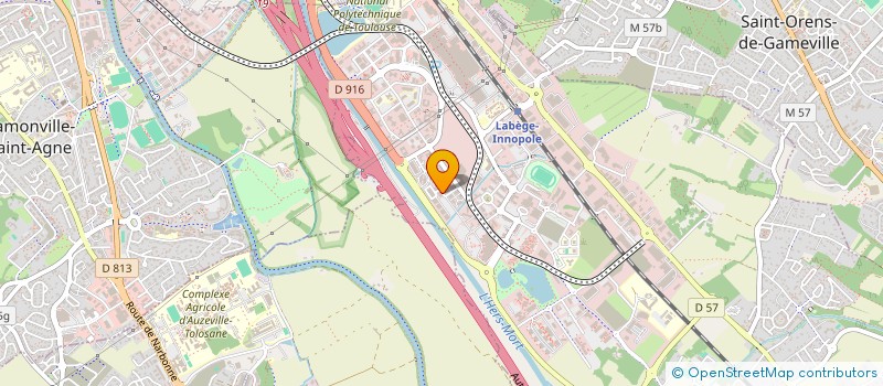 localisation de l'entreprise DK CONSTRUCTIONS  LABEGE