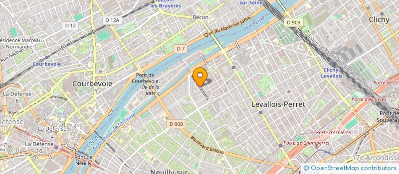 localisation de l'entreprise DK CONSULTING à NEUILLY-SUR-SEINE