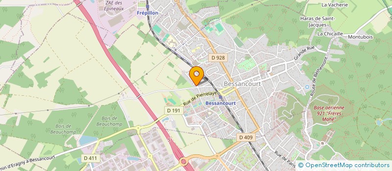 localisation de l'entreprise DK CONSULTING  BESSANCOURT