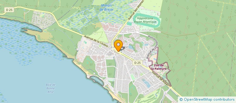 localisation de l'entreprise DK CORP  LES MATHES