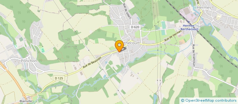 localisation de l'entreprise DK CORPORATION  BERTHECOURT