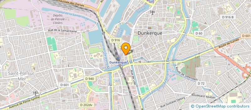 localisation de l'entreprise DK DRIVE à DUNKERQUE