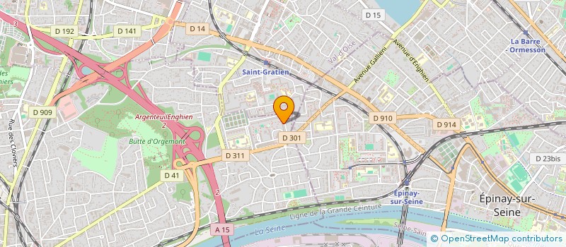 localisation de l'entreprise DK EVENEMENTIEL  ARGENTEUIL