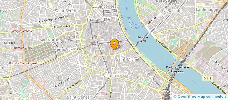 localisation de l'entreprise DK EXPANSION SARL à BORDEAUX