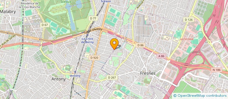localisation de l'entreprise DK FIBRE à FRESNES