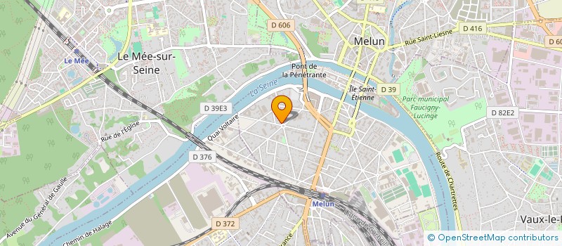 localisation de l'entreprise DK FINANCES à MELUN