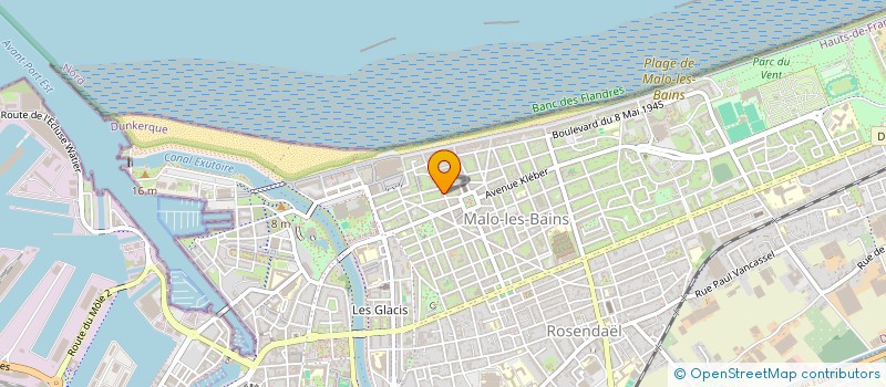 localisation de l'entreprise DK.FLANDRES à DUNKERQUE