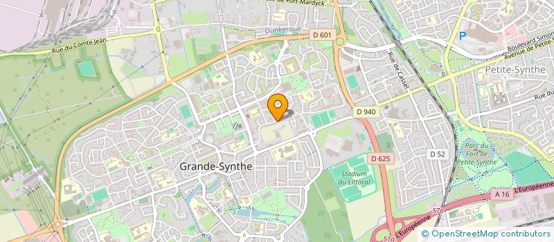 localisation de l'entreprise DK FOOD à GRANDE-SYNTHE