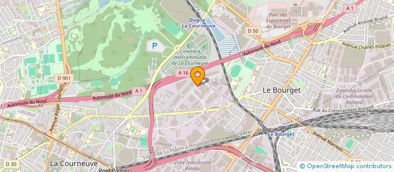 localisation de l'entreprise DK GROUP à LEVALLOIS-PERRET