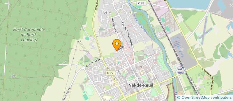 localisation de l'entreprise DK HOLDING  LERY