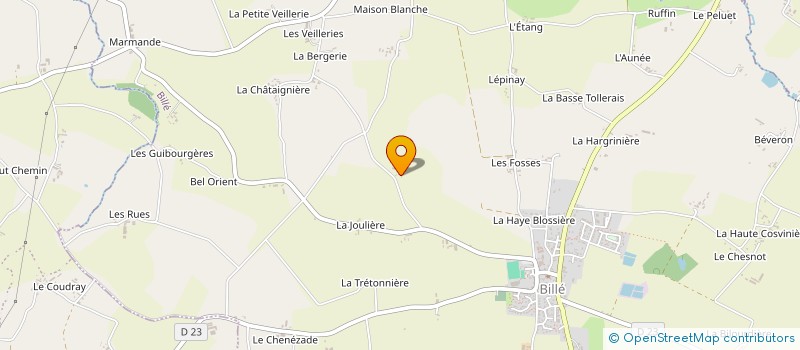 localisation de l'entreprise DK IMMO  BILLE