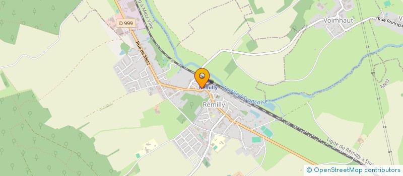 localisation de l'entreprise DK IMMOBILIER à REMILLY