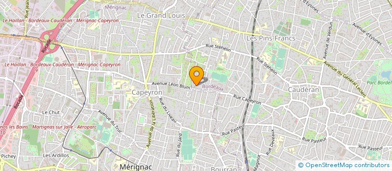 localisation de l'entreprise DK LA TESTE à BORDEAUX
