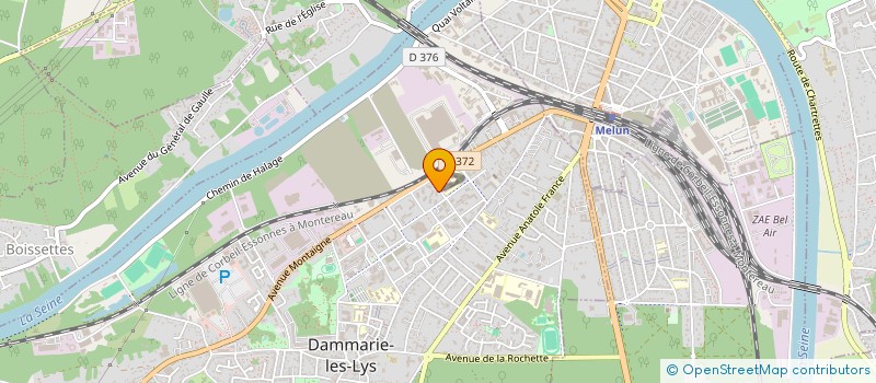 localisation de l'entreprise DK LOCATION à DAMMARIE-LES-LYS