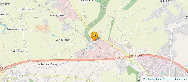 localisation de l'entreprise DK MARINE  PLERIN