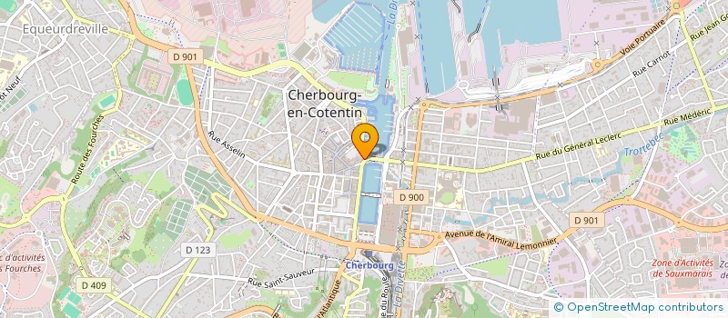 localisation de l'entreprise DK'METRE à CHERBOURG-EN-COTENTIN