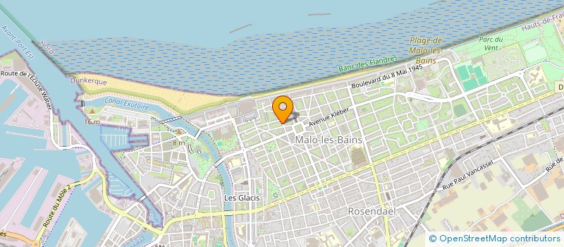 localisation de l'entreprise DK NORD à DUNKERQUE