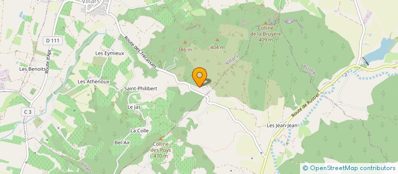 localisation de l'entreprise DK PAR K à VILLARS