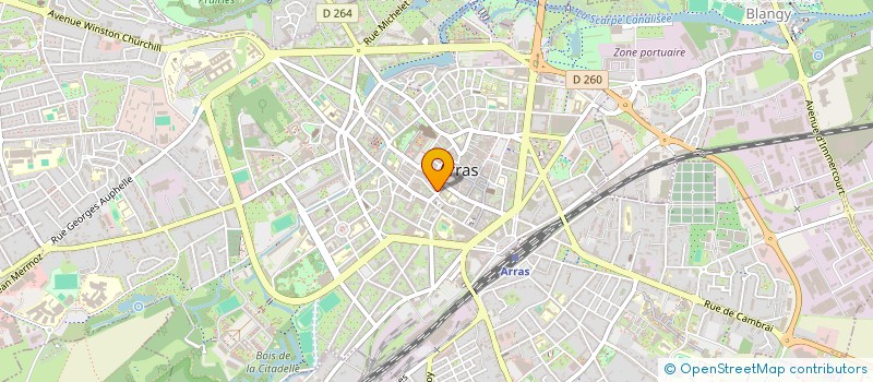 localisation de l'entreprise DK PLUS à ARRAS