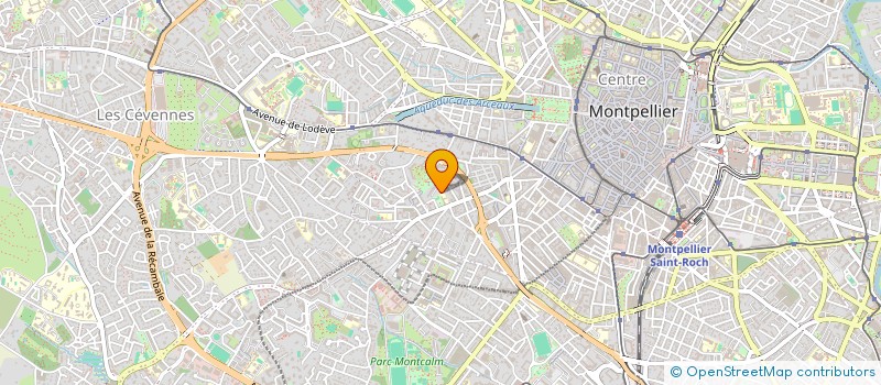 localisation de l'entreprise DK PRO à MONTPELLIER