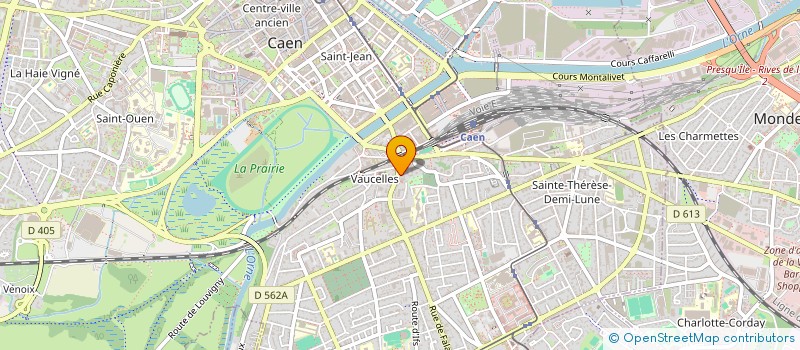localisation de l'entreprise DK PROPRETE à CAEN