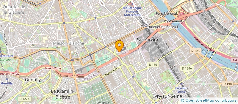 localisation de l'entreprise DK RENOVATION  PARIS