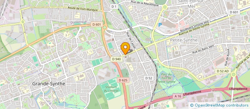 localisation de l'entreprise DK RENOVATION  DUNKERQUE