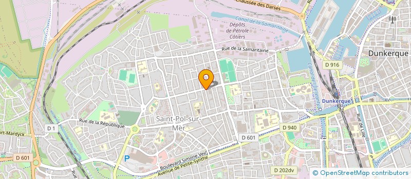 localisation de l'entreprise DK REPRO ET SERVICES à DUNKERQUE