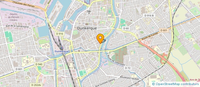 localisation de l'entreprise DK ROOF à DUNKERQUE