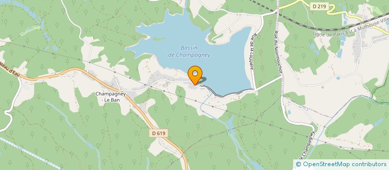 localisation de l'entreprise DK SERVICES à EVETTE-SALBERT