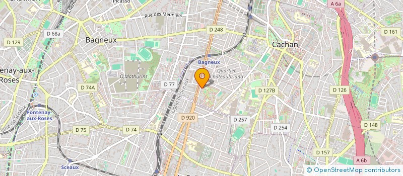 localisation de l'entreprise DK SERVICES  CACHAN