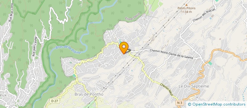 localisation de l'entreprise DK SERVICES DIVERS  LE TAMPON