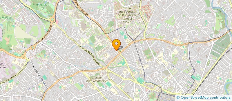 localisation de l'entreprise DK TRAVAUX&EVENT à MONTPELLIER