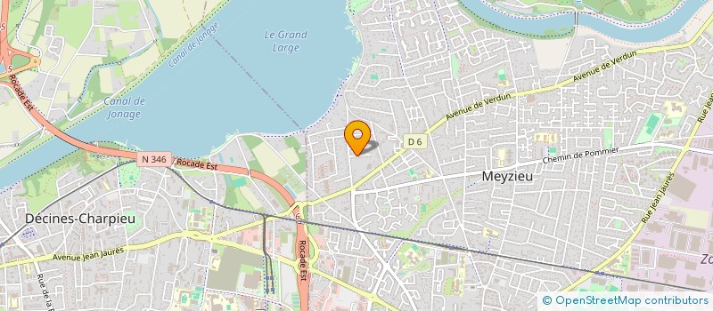 localisation de l'entreprise DK3  MEYZIEU