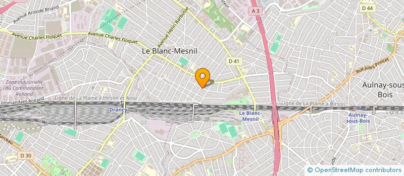 localisation de l'entreprise DKA à LE BLANC-MESNIL
