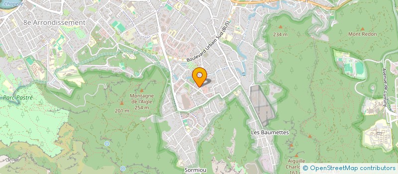 localisation de l'entreprise DKA PEINTURES à MARSEILLE