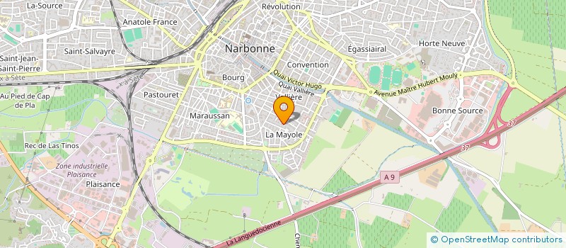localisation de l'entreprise DKBG à NARBONNE