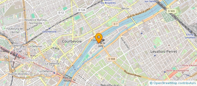 localisation de l'entreprise DKC CONSULT à NEUILLY-SUR-SEINE